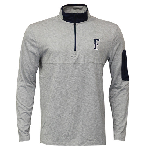 Colosseum Fullerton Train and Obtain Windshirt Pullover - Grey